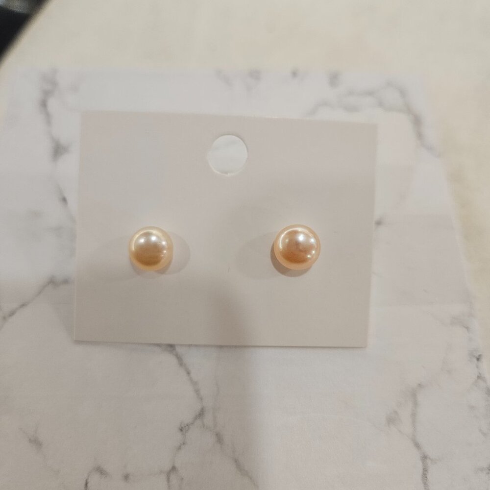 Genuine Pearl earrings